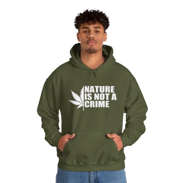 Leaf Smokers "Nature is Not a Crime" Hoodie - Image 59