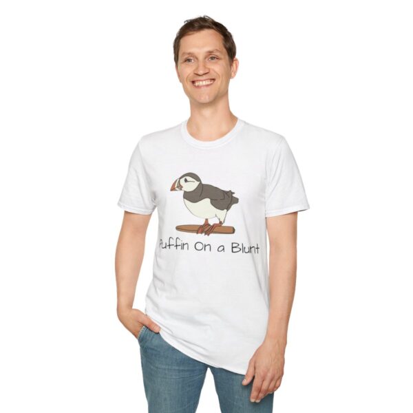 Leaf Smokers "Puffin on a Blunt" T-Shirt - Image 19