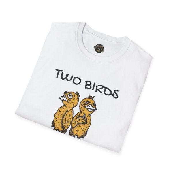 Leaf Smokers " Two Birds One Stoned" T-Shirt - Image 16