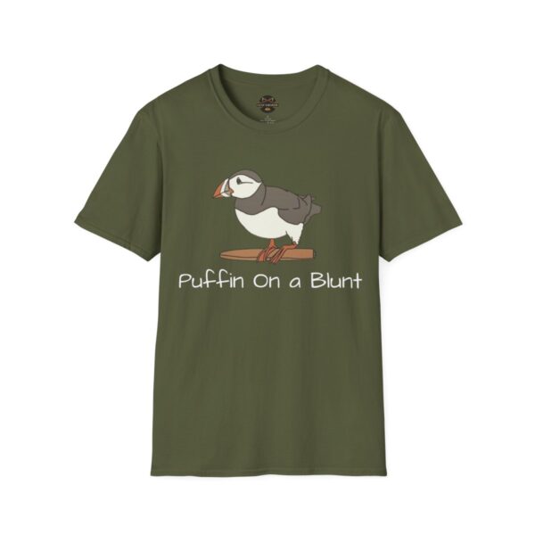 Leaf Smokers "Puffin on a Blunt" T-Shirt - Image 37