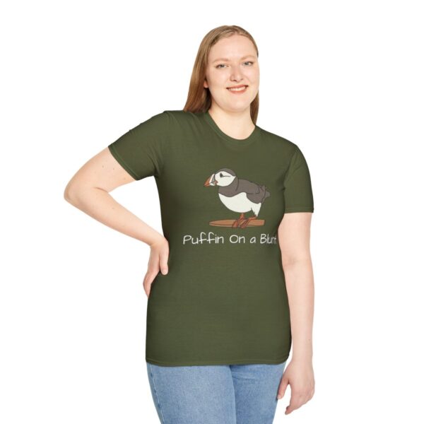 Leaf Smokers "Puffin on a Blunt" T-Shirt - Image 41