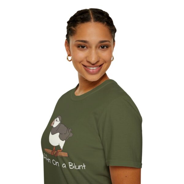 Leaf Smokers "Puffin on a Blunt" T-Shirt - Image 45