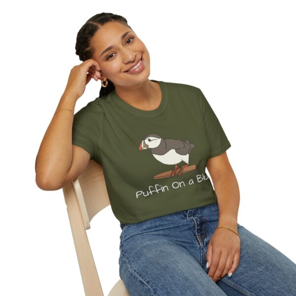 Leaf Smokers "Puffin on a Blunt" T-Shirt - Image 46