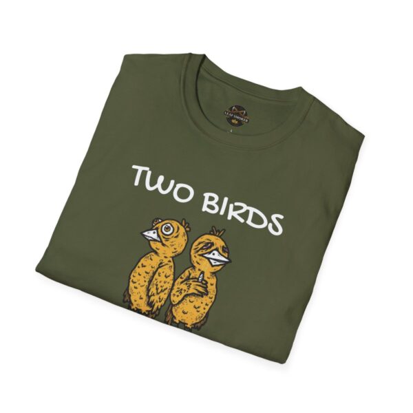 Leaf Smokers " Two Birds One Stoned" T-Shirt - Image 28