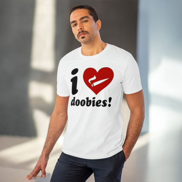 Leaf Smokers "I Love Doobies" T-Shirt - Image 11