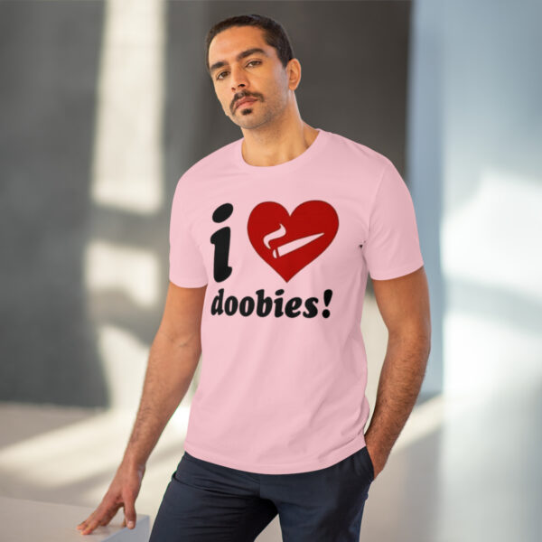 Leaf Smokers "I Love Doobies" T-Shirt - Image 17