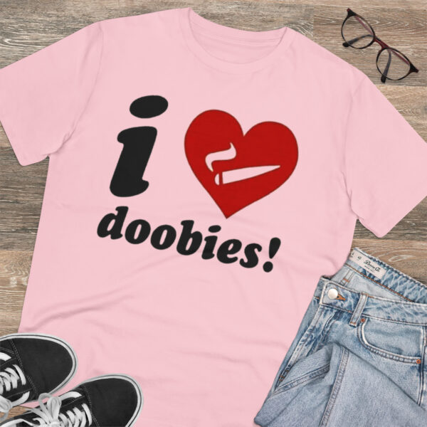 Leaf Smokers "I Love Doobies" T-Shirt - Image 13