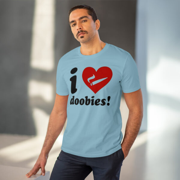 Leaf Smokers "I Love Doobies" T-Shirt - Image 5