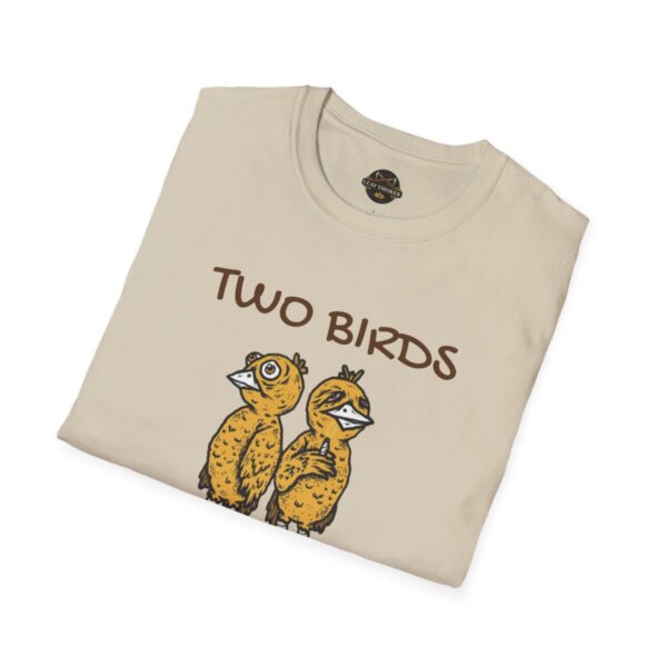 Leaf Smokers " Two Birds One Stoned" T-Shirt - Image 4