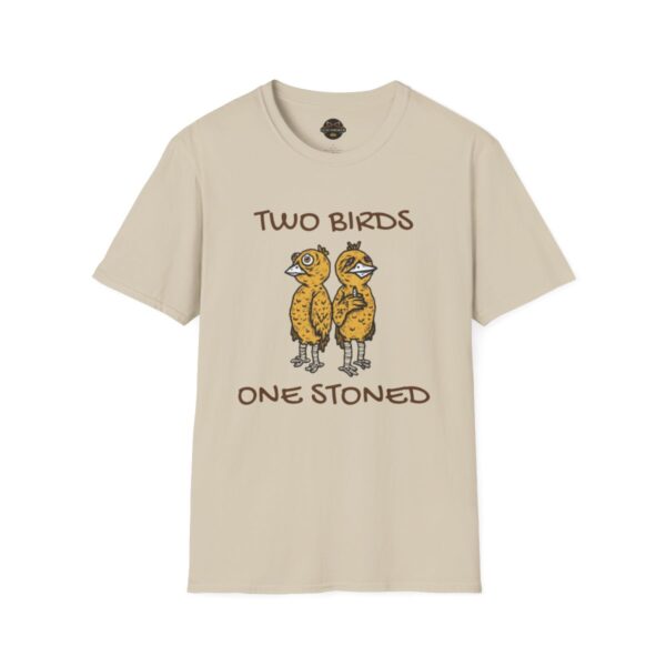 Leaf Smokers " Two Birds One Stoned" T-Shirt