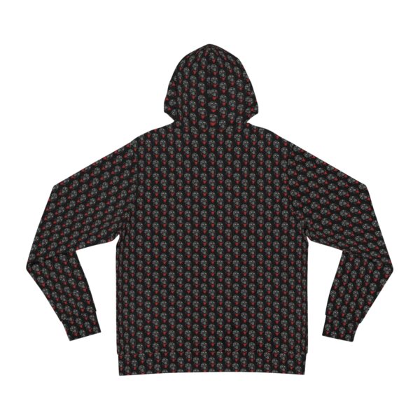 Leaf Smokers "Gritty Gorilla" Black AOP Hoodie - Image 2