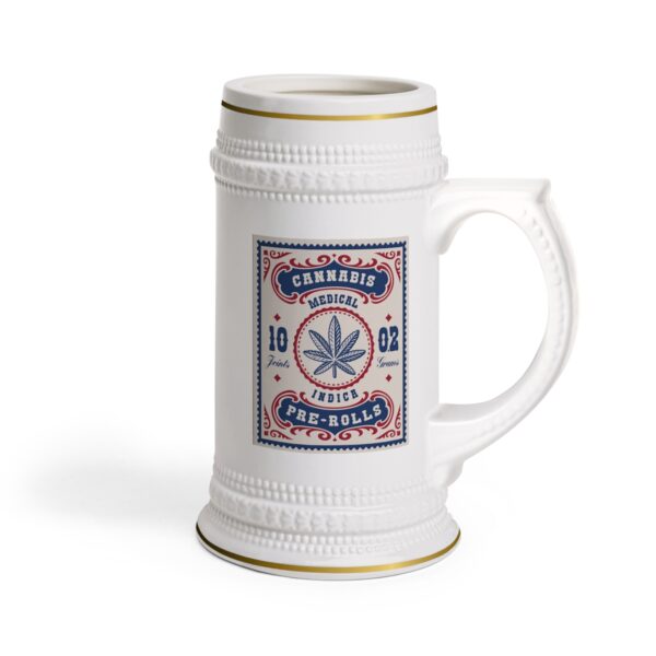 Leaf Smokers "Cannabis Pre Roll" Stein - Image 4