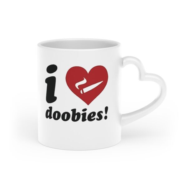 Leaf Smokers "I Love Doobies" Coffee Mug - Image 5