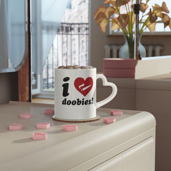 Leaf Smokers "I Love Doobies" Coffee Mug