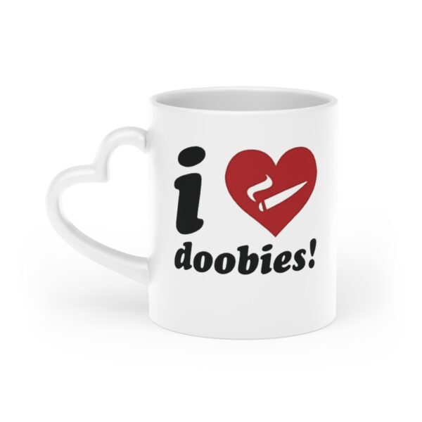 Leaf Smokers "I Love Doobies" Coffee Mug - Image 4