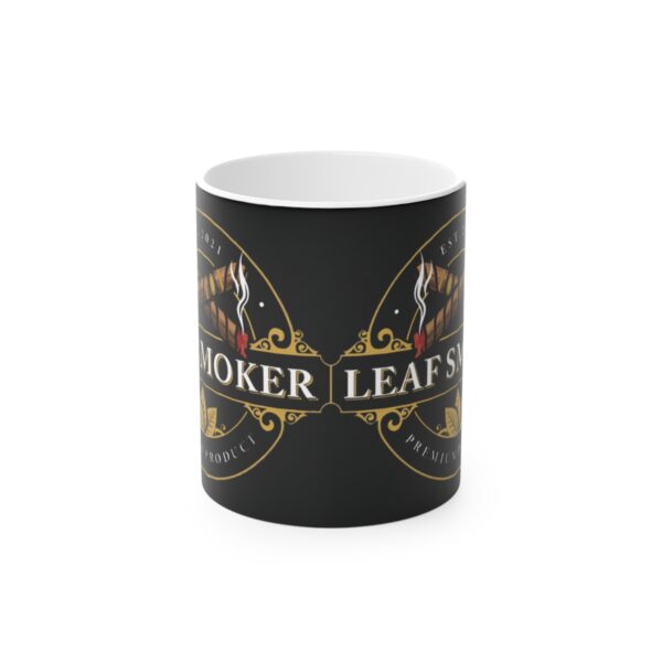 Leaf Smokers "Logo" Magic Coffe Mug - Image 2