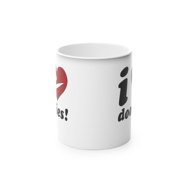 Leaf Smokers "I Love Doobies" Magic Coffee Mug - Image 2