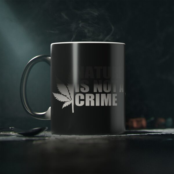 Leaf Smokers "Nature is Not a Crime" Coffee Mug