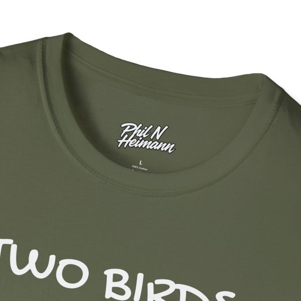 "Two Birds One Stoned" T-Shirt - Image 3