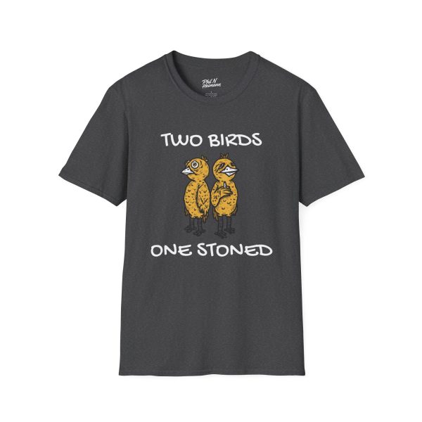 "Two Birds One Stoned" T-Shirt - Image 13