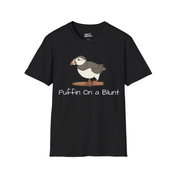 "Puffin on a Blunt" T-Shirt - Image 5