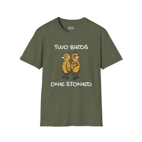 "Two Birds One Stoned" T-Shirt