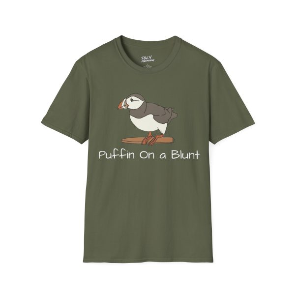 "Puffin on a Blunt" T-Shirt - Image 9