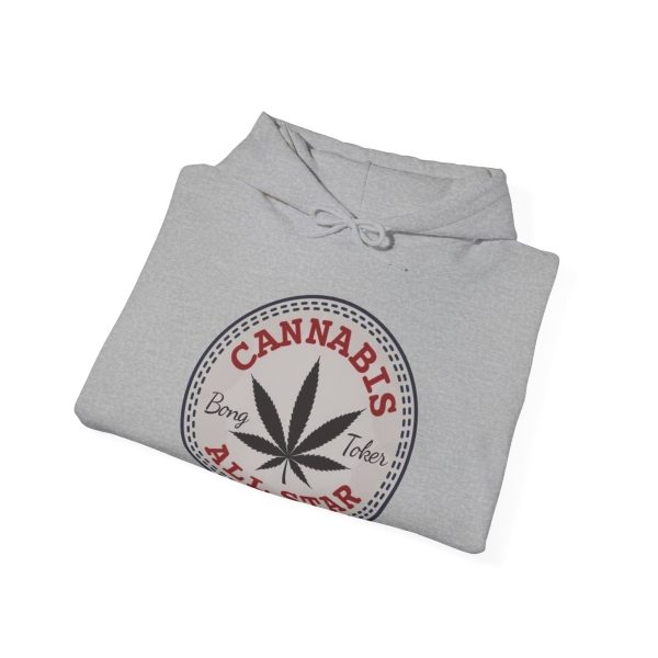 "Cannabis Allstar" Hoodie - Image 4